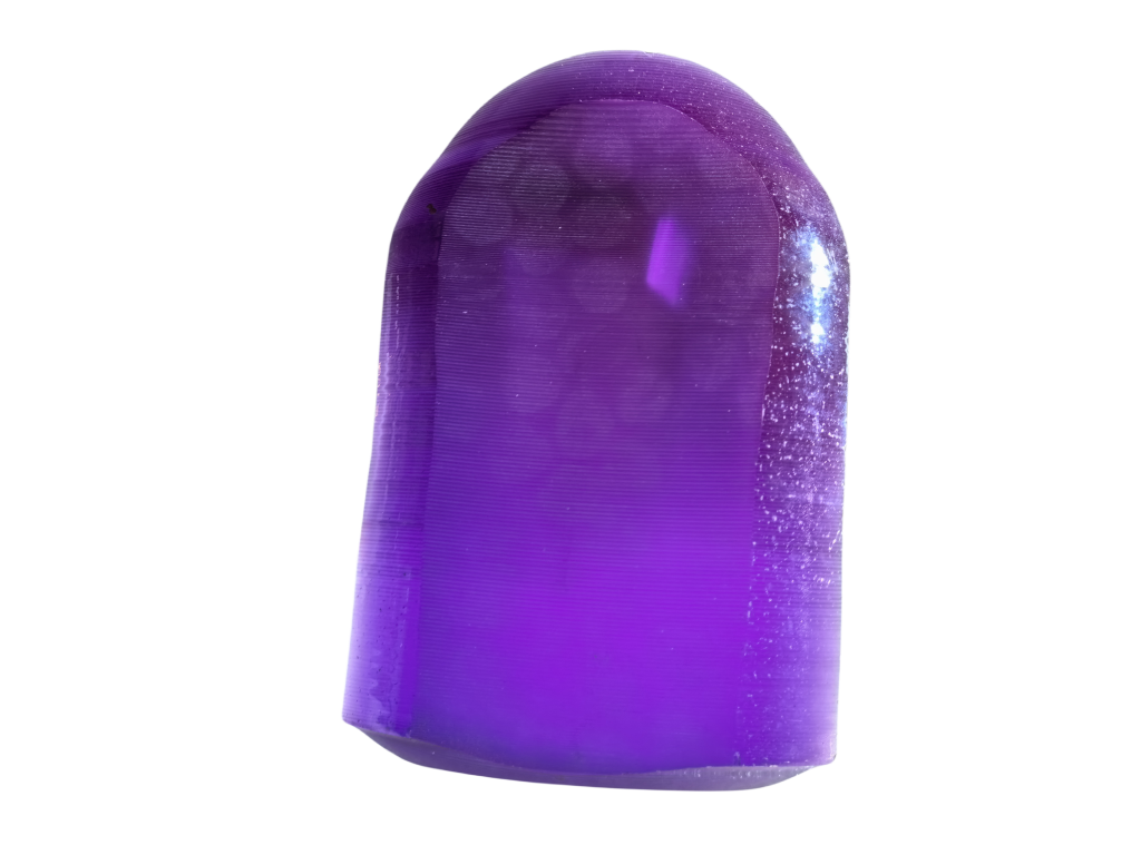 remarkable Violet purple synthetic Sapphire raw gemstone Artificial colored sapphire gemstone