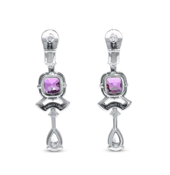 remarkable Violet purple synthetic Sapphire raw gemstone Artificial colored sapphire gemstone