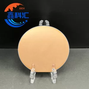4-inch N-Type P-Doped Si (100) Wafer with 100 nm Ti + 200 nm Cu Thin Film Cu Film on TiSilicon Wafer