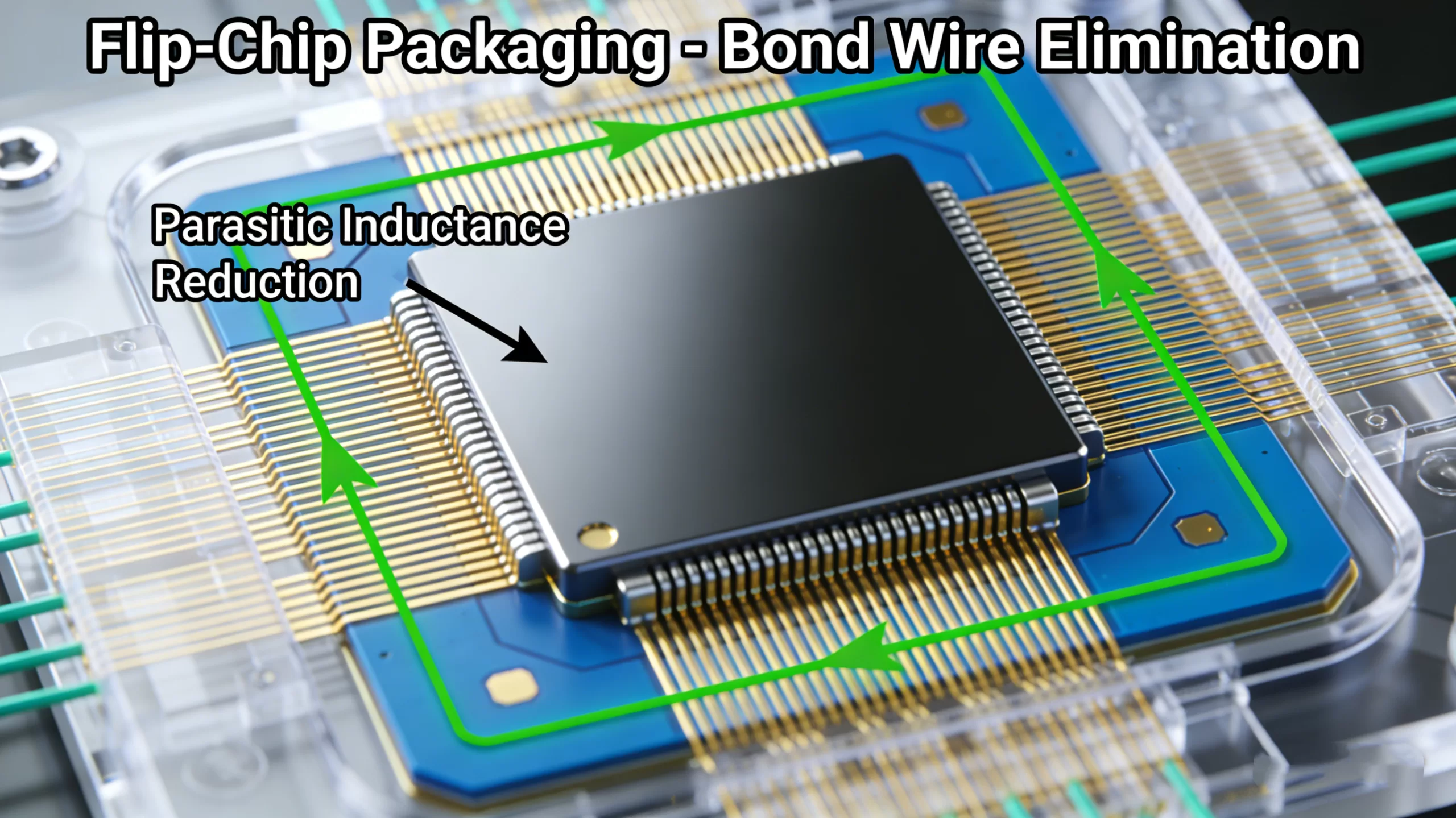 Flip-Chip-Verpackung